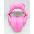 Load image into Gallery viewer, Iconic Kiss Wall Sculpture - Pink Neon Edition - iconic kiss wall sculpture, luxury wall art, product image 2
