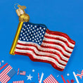 Load image into Gallery viewer, Star-spangled Banner Ornament - Southlake Paws
