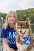 Load image into Gallery viewer, K9 Kayak Dog Bandana & Matching Keychain - Southlake Paws
