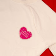 I Like My Dog More Than You Heart Patch 