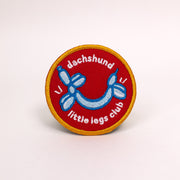 Dachshund Little Legs Club Patch 