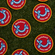 Dachshund Little Legs Club Patch 