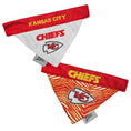 Load image into Gallery viewer, Kansas City Chiefs Zubaz Reversible Dog Bandana
