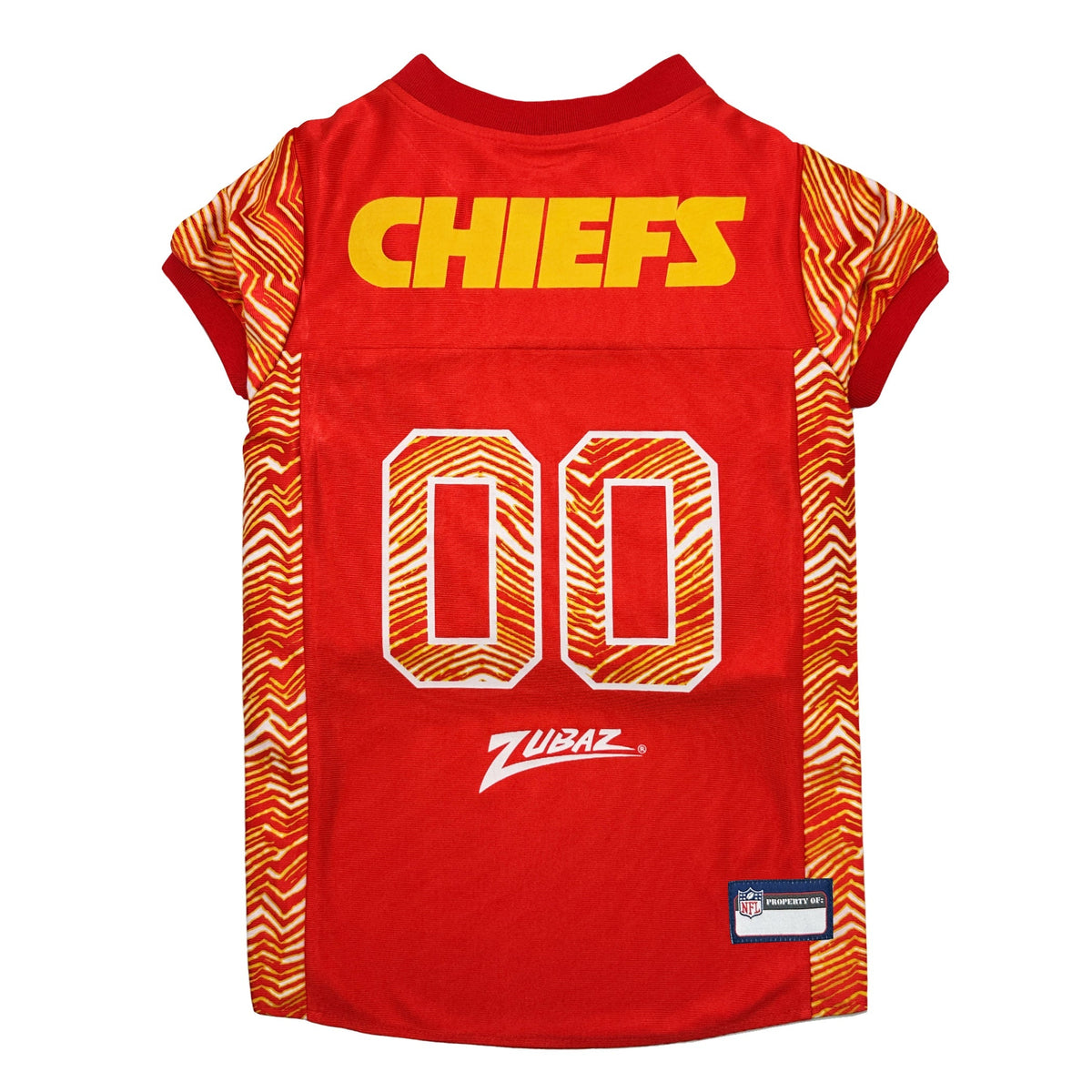 NFL Kansas City Chiefs Zubaz Dog Jersey