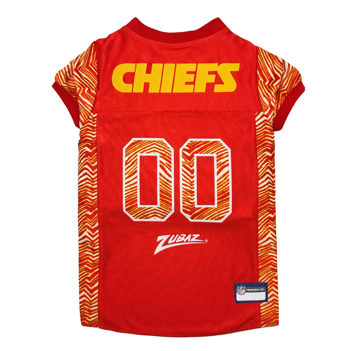 NFL Kansas City Chiefs Zubaz Dog Jersey