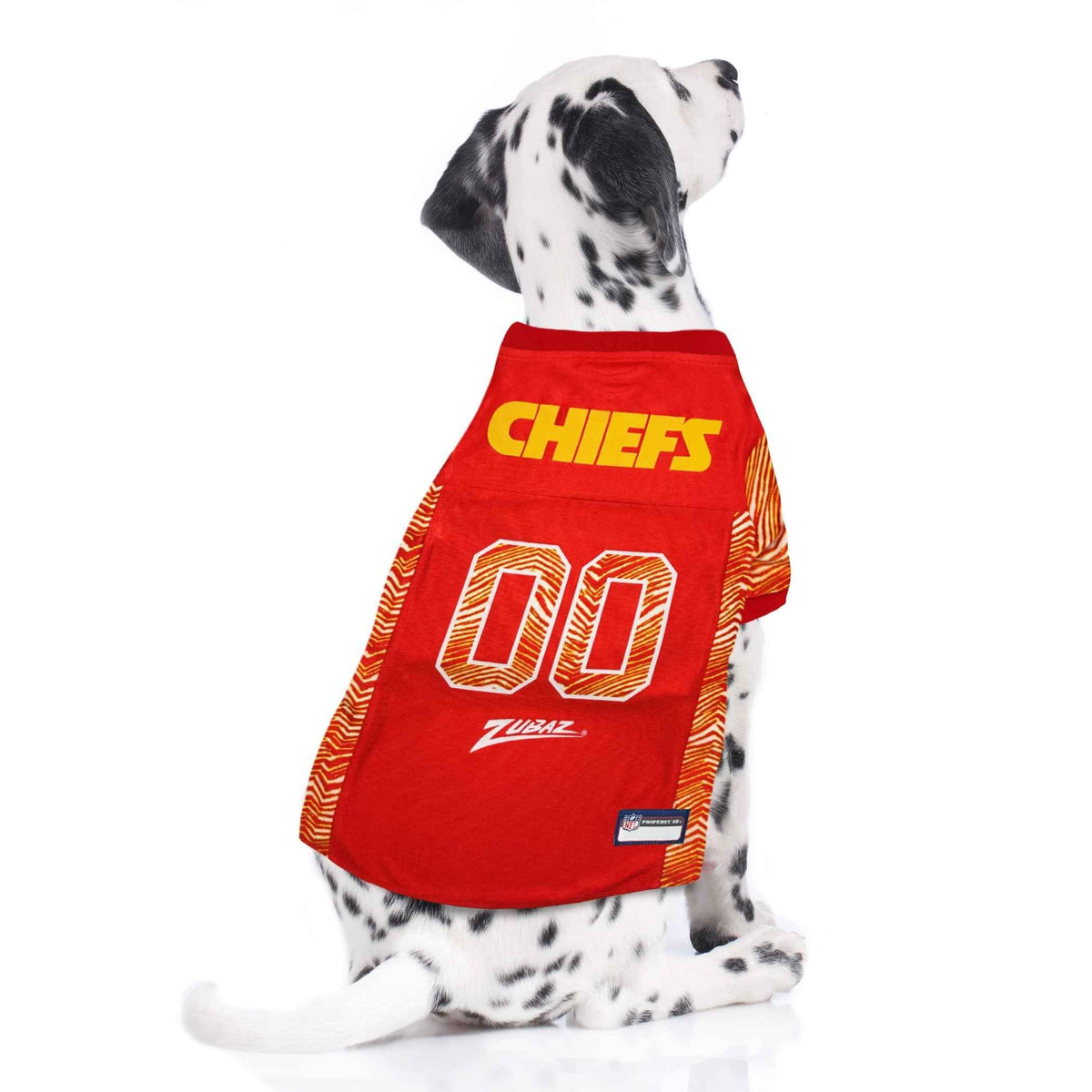 NFL Kansas City Chiefs Zubaz Dog Jersey
