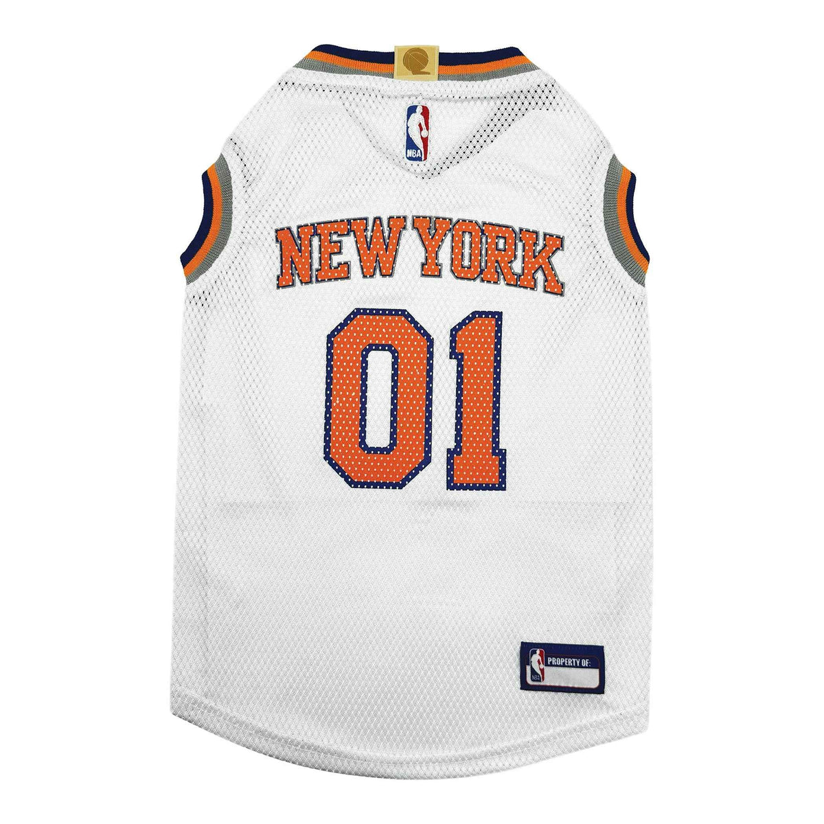 NBA New York Knicks Road Basketball Dog Jersey