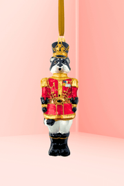 KRG Raccoon Polish Glass Ornament 