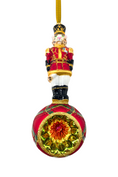 Load image into Gallery viewer, Westminster Leopard Glass Christmas Ornament
