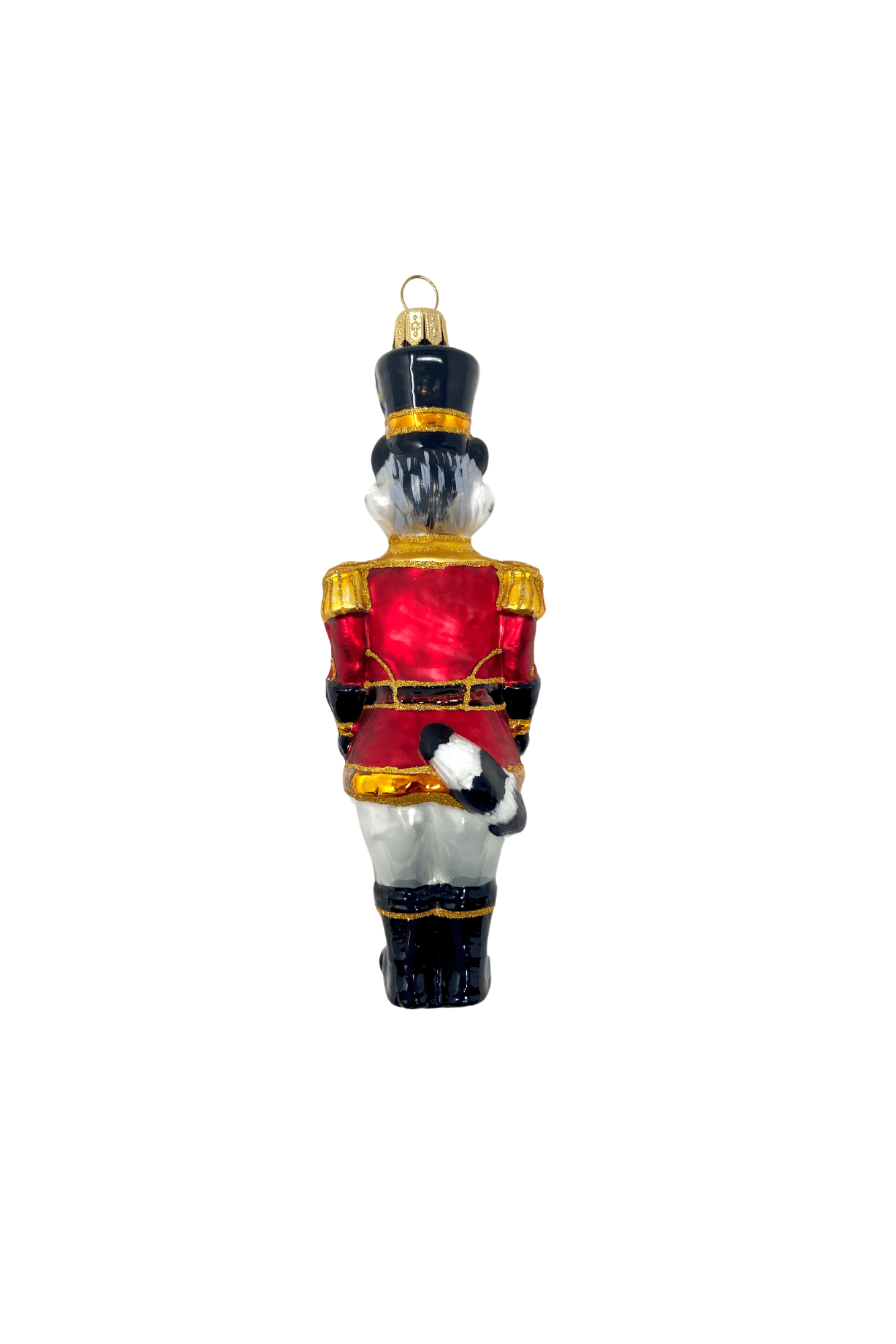 KRG Raccoon Polish Glass Ornament 