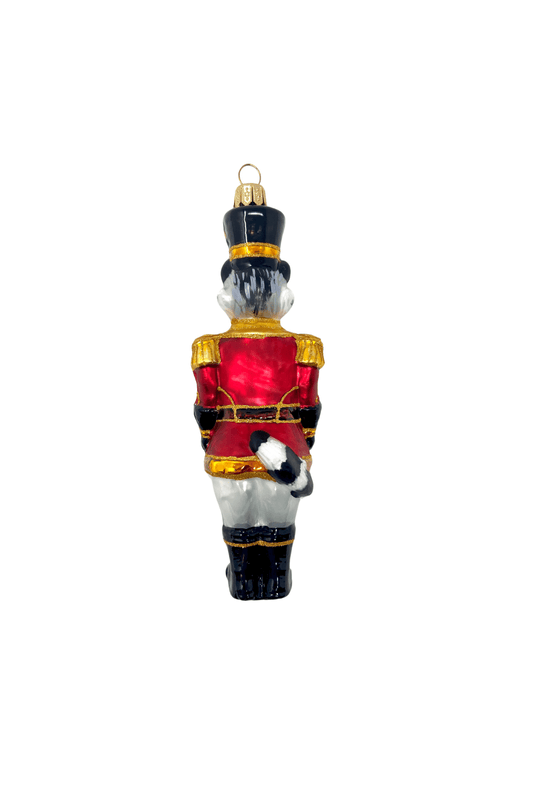 KRG Raccoon Polish Glass Ornament 