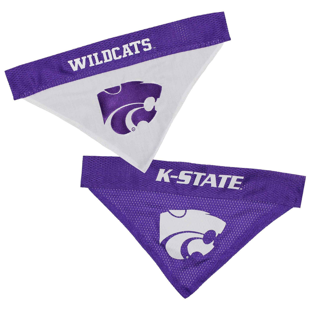 Kansas State Reversible Dog Bandana