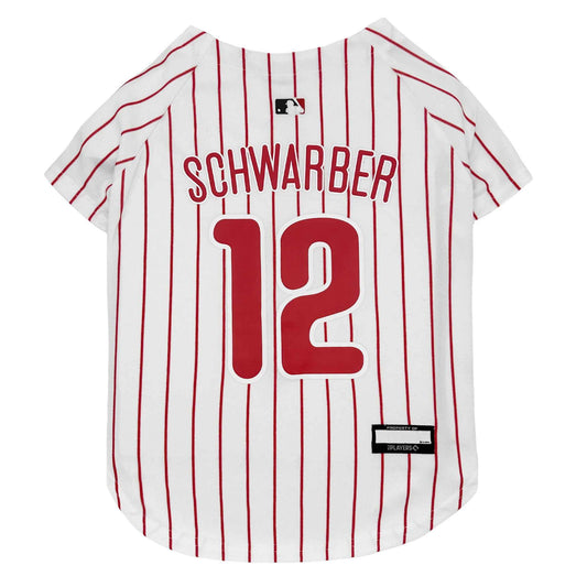MLB Philadelphia Phillies Kyle Schwarber Mesh Dog Jersey