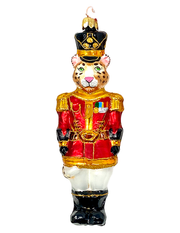 KRG Leopard Body Polish Glass Ornament 