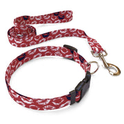 Kisses Red Dog Collar