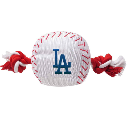 Los Angeles Dodgers Nylon Baseball Rope Toy