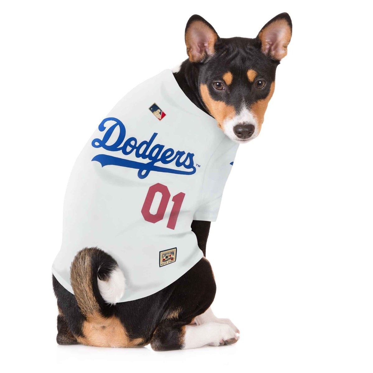 MLB Los Angeles Dodgers Throwback Dog Jersey