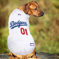 Load image into Gallery viewer, Los Angeles Dodgers MLB Dog Jersey - Official Baseball Pet Fan Apparel
