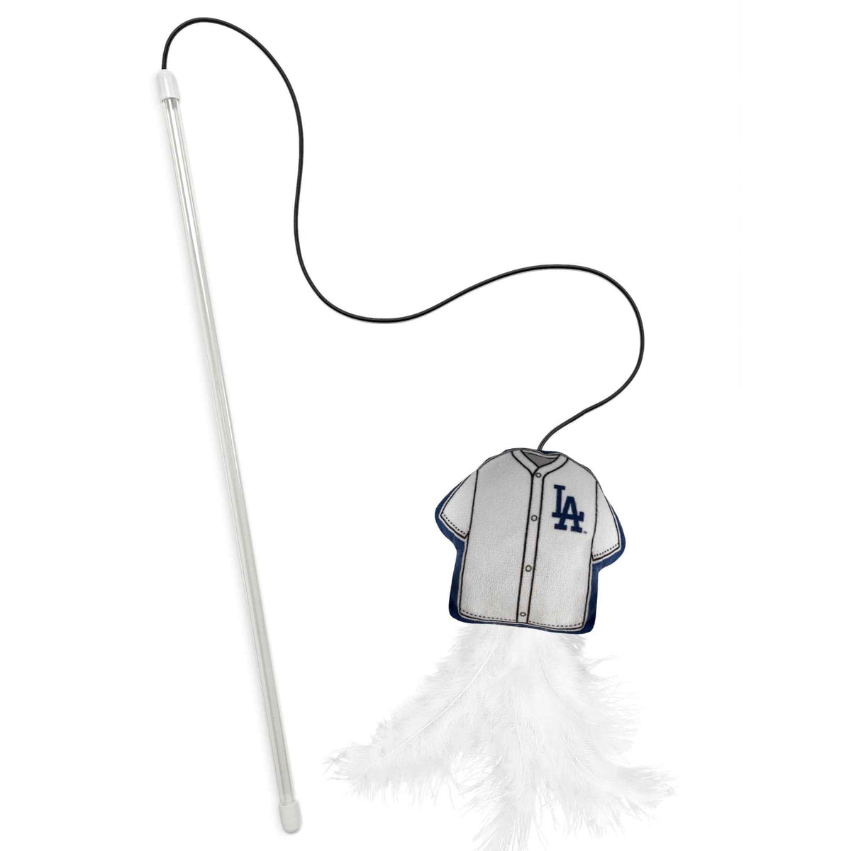 Los Angeles Dodgers Team Jersey Wand With Catnip