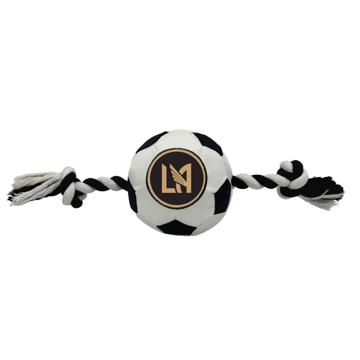 Los Angeles FC Soccer Ball Rope Toy