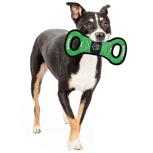 La Galaxy Soccer Field Tug Toy