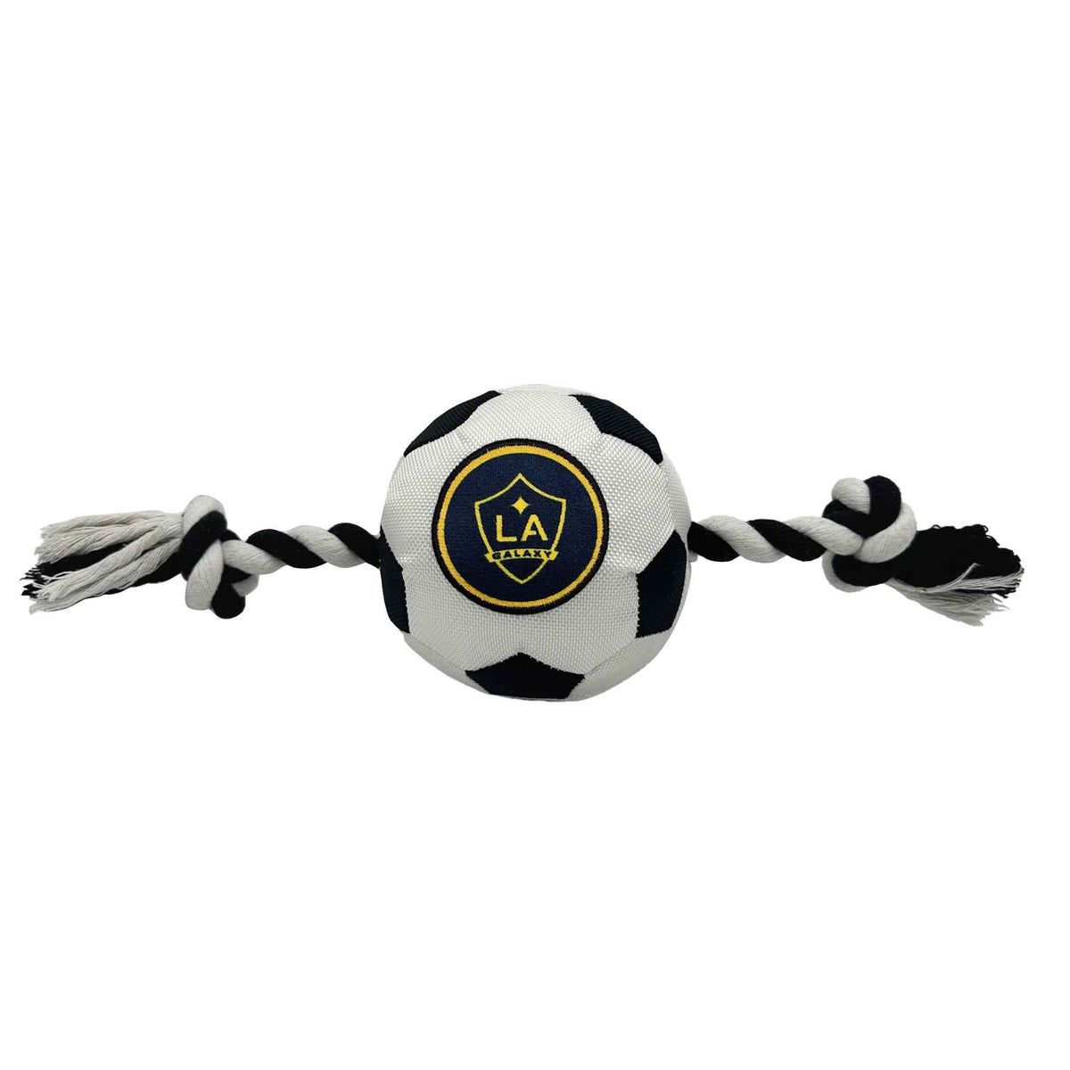 LA Galaxy Soccer Ball Rope Toy