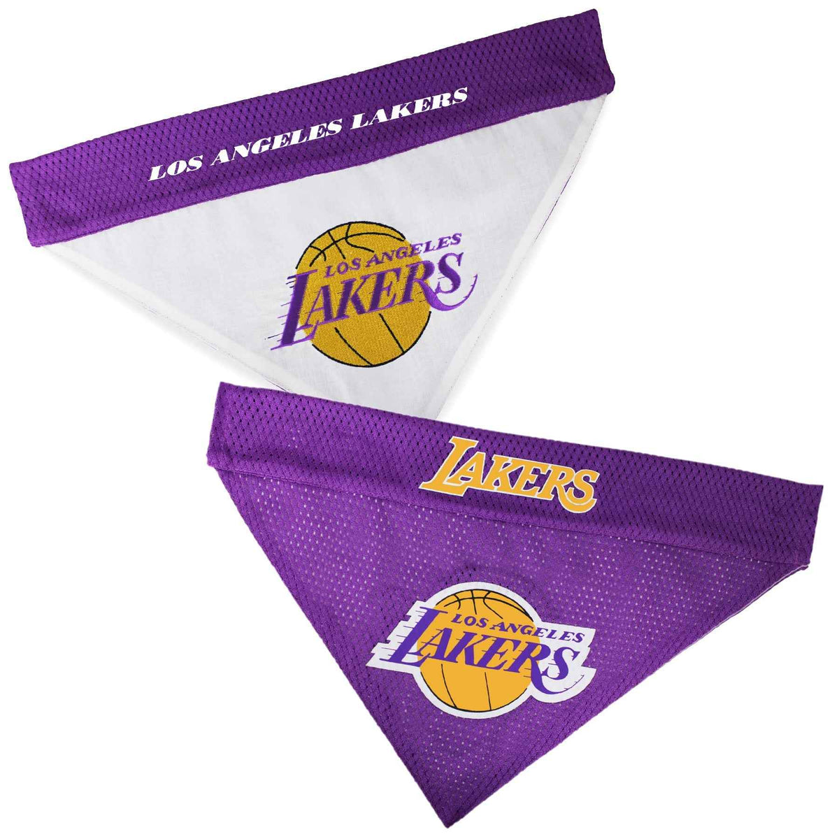 LA Lakers Reversible Dog Bandana