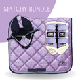 Load image into Gallery viewer, Lavender Saddle Pad Set
