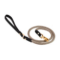 Load image into Gallery viewer, Leather Dog Leash in Black - Rope, Made in Italy
