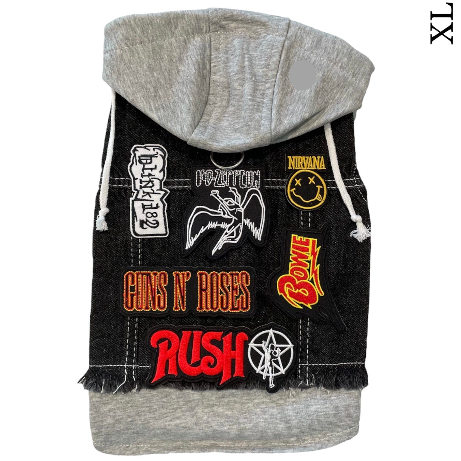 Black Rocker Hoodie - LED ZEPPELIN