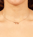 Load image into Gallery viewer, OLIVE & CHAIN Diamond I LOVE YOU Necklace
