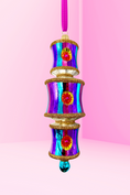 Load image into Gallery viewer, Light Show Dazzler Glass Ornament

