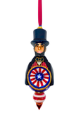 Load image into Gallery viewer, Abraham Lincoln Reflector Glass Ornament - Southlake Paws
