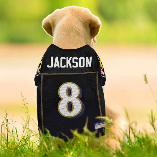 NFL Baltimore Ravens Lamar Jackson Mesh Dog Jersey