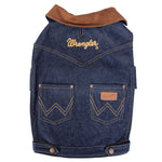 Wrangler® Dark Denim Dog Jacket with Lining