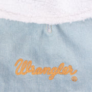 Wrangler® Light Denim Dog Jacket with Sherpa Lining