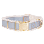 Wrangler® Denim and Sherpa Dog Collar – Light Wash