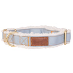 Wrangler® Denim and Sherpa Dog Collar – Light Wash