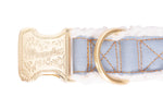 Wrangler® Denim and Sherpa Dog Collar – Light Wash