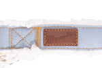 Wrangler® Denim and Sherpa Dog Collar – Light Wash