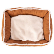 Wrangler® Faux Suede Sherpa Trimmed Cuddler Box Bed