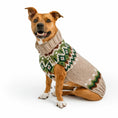 Load image into Gallery viewer, Ragg Wool Fair Isle Dog Sweater
