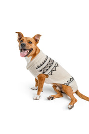 Alpaca Cream Wyatt Dog Sweater