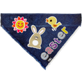 Load image into Gallery viewer, Easter Denim Bandana for dogs

