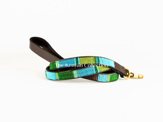 TKC Lagoon Beaded Dog Lead