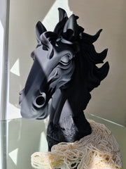 Large Horse Head Sculpture