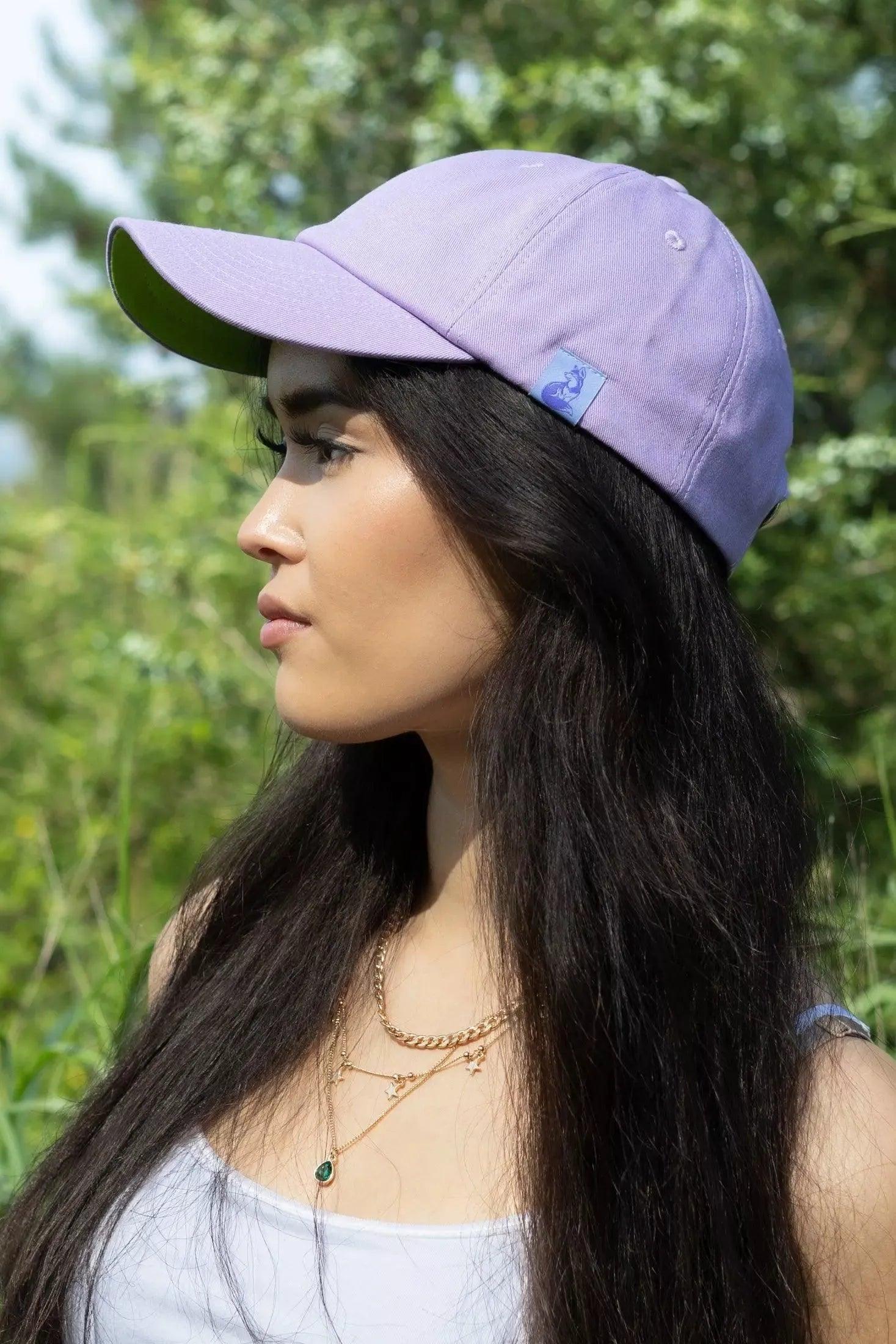 Lavender Garden Relaxed Baseball Cap - Southlake Paws