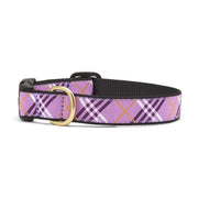 Lavender Lattice Dog Collar