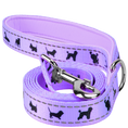 Load image into Gallery viewer, EcoBark Lavender Dog Leash - Comfort Grip Padded Leash - 4ft, 5ft, and 6ft for Small and Medium Dogs
