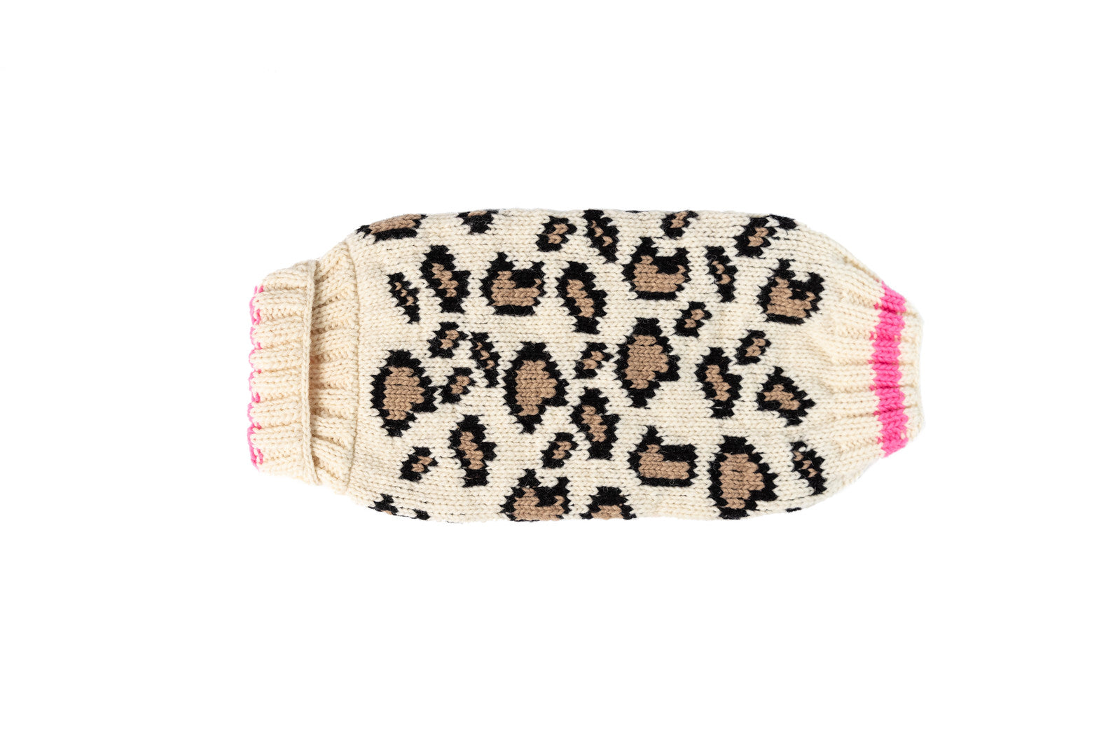 Leopard Print Dog Sweater